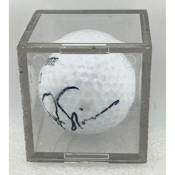 Jack Nicklaus Signed Golf Ball w/ COA & Tournament Program Signature Aug 2005 - Picture 2 of 12